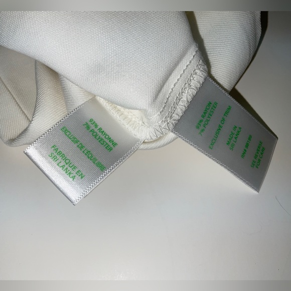 NWT Lilly Pulitzer Alaura Pull On Elastic Waist Pants Coconut (off-white) Medium - Picture 7 of 8